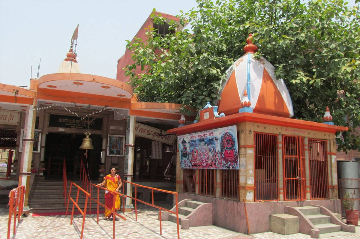 Maya Devi Temple From Har Ki Pauri Hotel Haridwar
